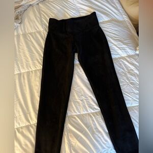 Small Black Vince Camuto suede pants